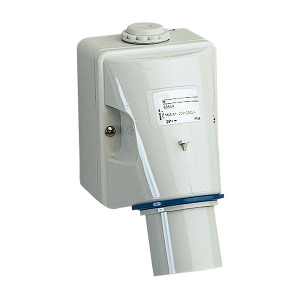 PratiKa industrial plug - 32 A - 3P + E - 200...250 V AC - IP44 image 1