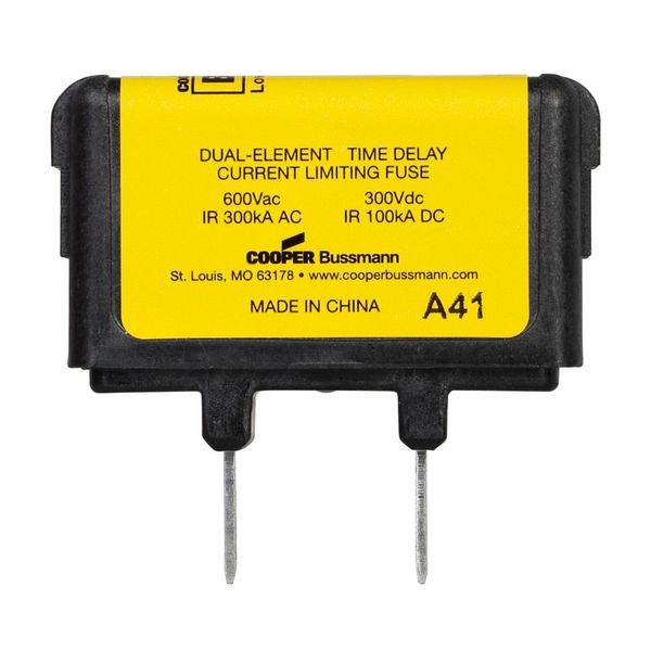 Fuse-link, low voltage, 1 A, AC 600 V, DC 300 V, 20 x 26 x 48 mm, CF, J, 1P, UL, CSA, time-delay, non-indicating image 11