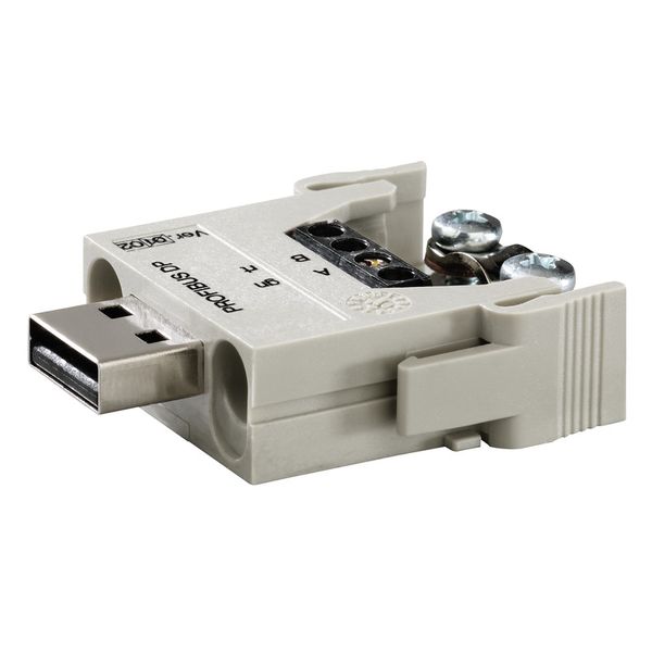 Module for industry plug-in connectors, Polycarbonate, Colour: beige image 1