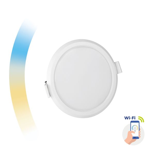 ALGINE 6W CCT+DIM WI-FI SPECTRUM SMART ROUND, RECESSED image 16