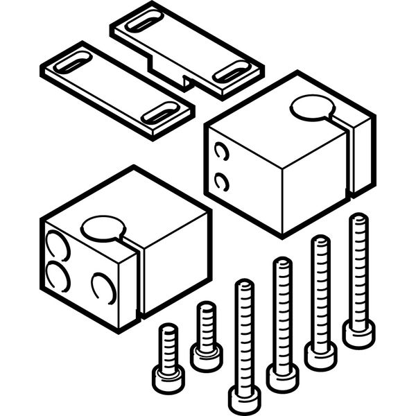 DASI-B12-50-S8 Sensor bracket image 1