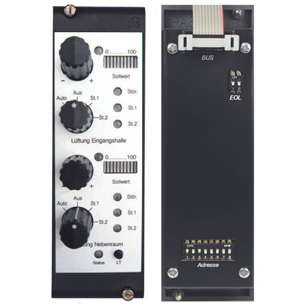 RBT50 Operating Module, 2 analog, 2 digital image 1