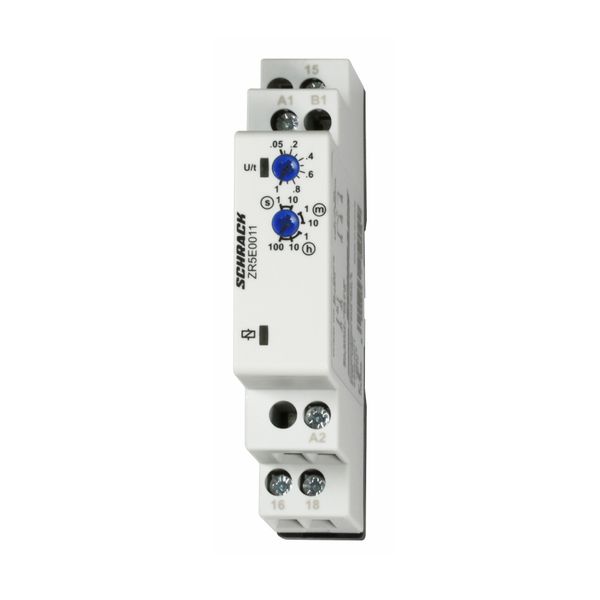 Timer single function ON-delay 24-240V AC/DC, 1CO, 8A/250V image 1