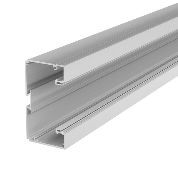 BRK 70130 lgr  Sill channel SIGNA BASE, for installation of devices, 70x130x2000, light gray Polyvinyl chloride image 1