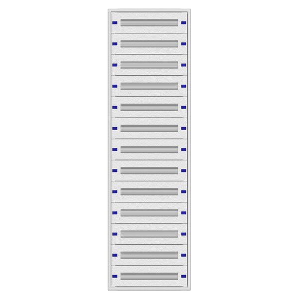 Flush-mounted distribution board 2U-39K,H:1885 W:590 D:250mm image 1