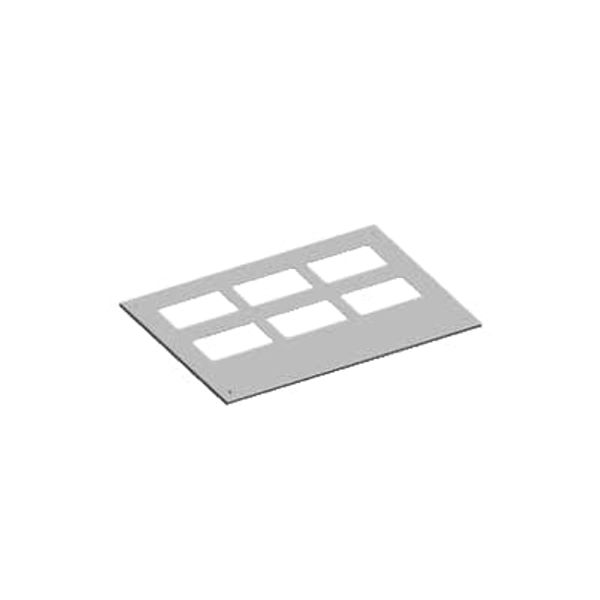 RD16F2 Top plate, Field width: 1, 12 mm x 360 mm x 625 mm image 3