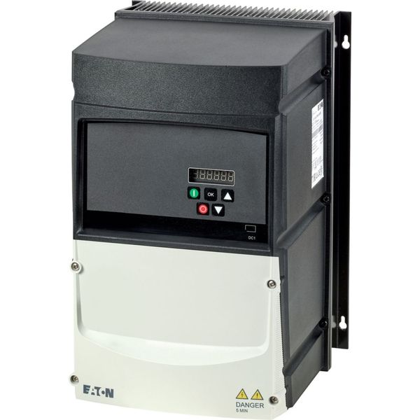 Variable frequency drive, 230 V AC, 3-phase, 46 A, 11 kW, IP66/NEMA 4X, Radio interference suppression filter, Brake chopper, 7-digital display assemb image 10