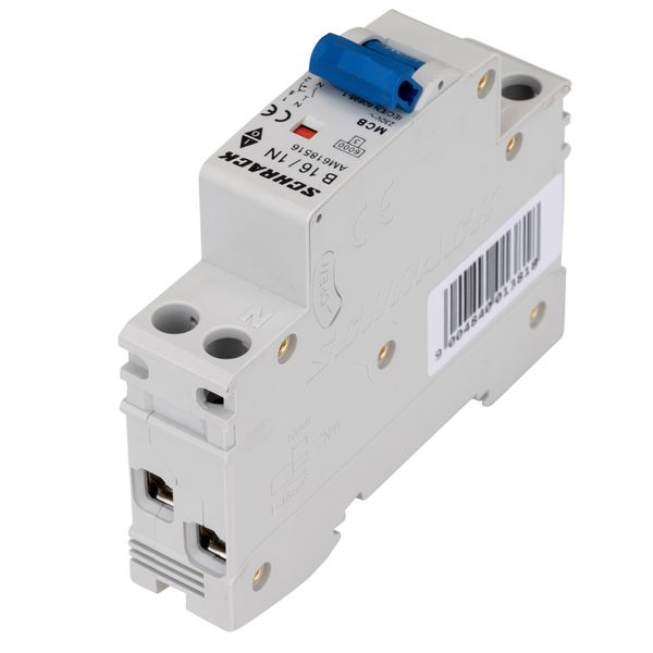 Miniature Circuit Breaker (MCB) AMPARO 6kA, B 16A, 1+N, 1MW image 4