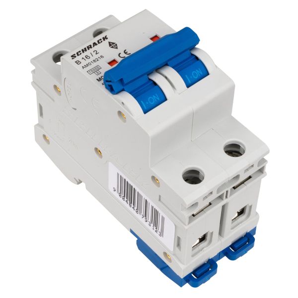 Miniature Circuit Breaker (MCB) AMPARO 10kA, B 16A, 2-pole image 5