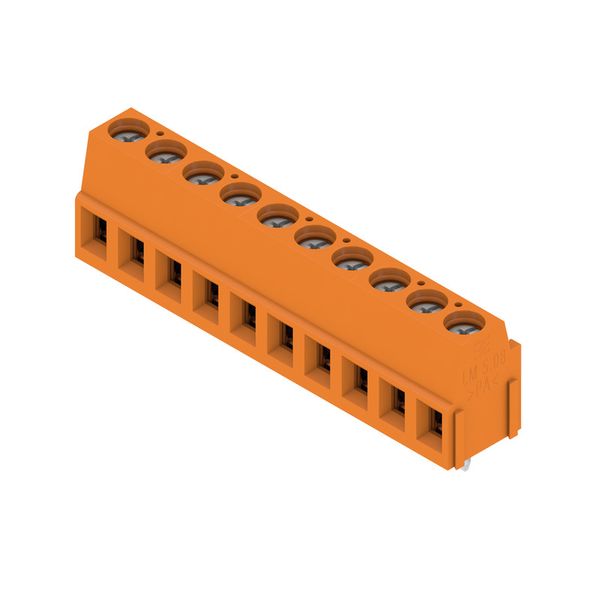 PCB terminal, 5.08 mm, Number of poles: 10, Conductor outlet direction image 2