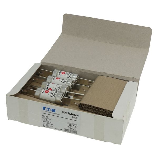 Fuse-link, low voltage, 50 A, AC 660 V, DC 460 V, BS88, 27 x 129 mm, gL/gG, BS image 11