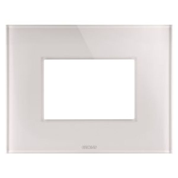 PLACCA ICE - IN GLASS - 3 MODULES - NATURAL BEIGE - CHORUSMART image 1