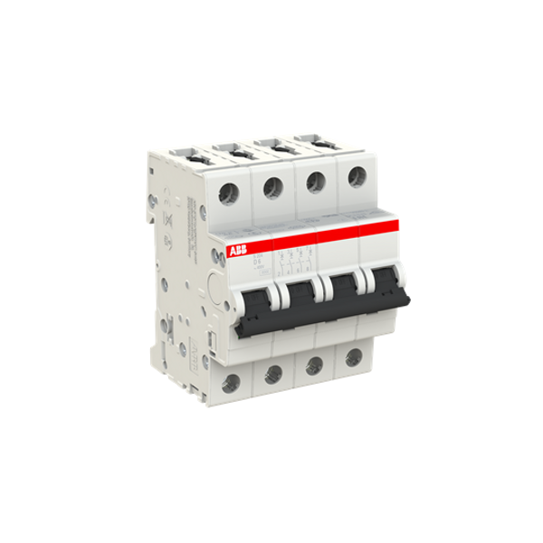 S204-D6 Miniature Circuit Breaker - 4P - D - 6 A image 2
