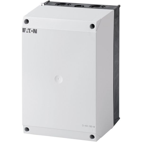 Insulated enclosure, HxWxD=240x160x160mm, +mounting plate image 7