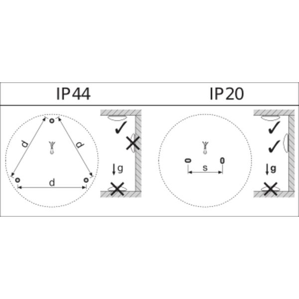 SURFACE CIRCULAR 250 SENSOR 13W 840 IP44 image 5