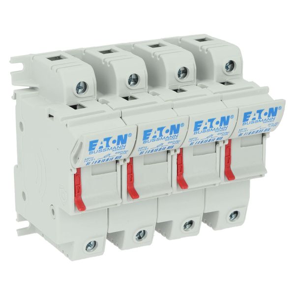 Fuse-holder, low voltage, 50 A, AC 690 V, 14 x 51 mm, 3P + neutral, IEC, with indicator image 31