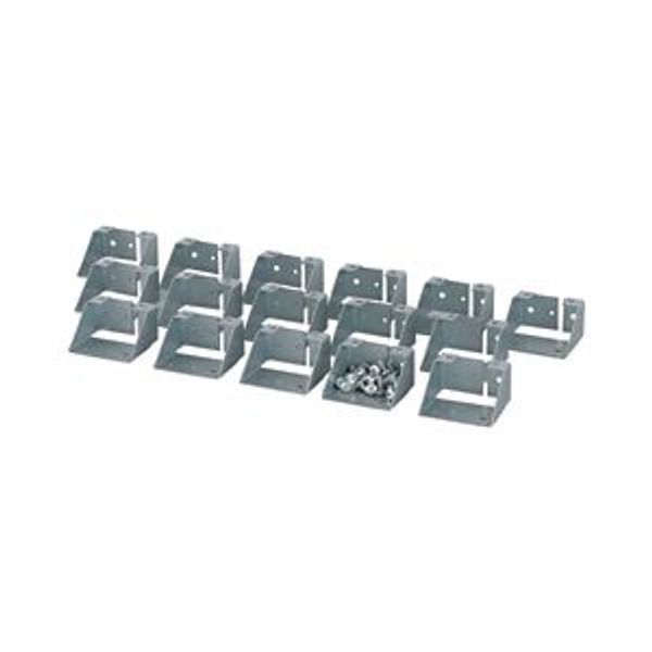 Sheet metal angle bracket for busbar supports image 2