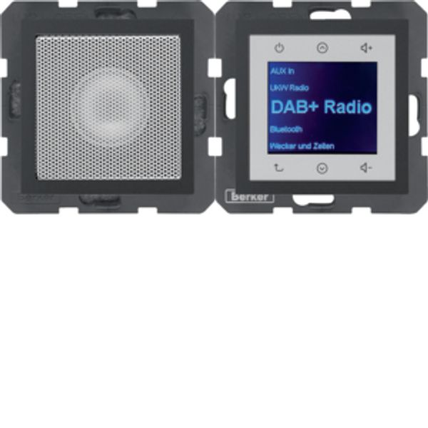 Radio Touch with Loudspeaker DAB+, Bluetooth B.x anthracite matt image 1