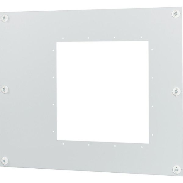 Front plate IZMX40, fixed, W=600x800mm image 5