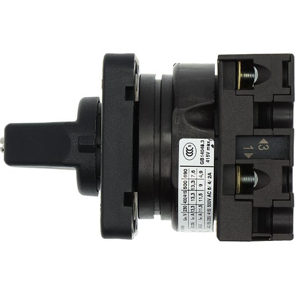 Changeoverswitches, T0, 20 A, flush mounting, 1 contact unit(s), Contacts: 2, 60 °, maintained, With 0 (Off) position, 1-0-2, Design number 8210 image 19