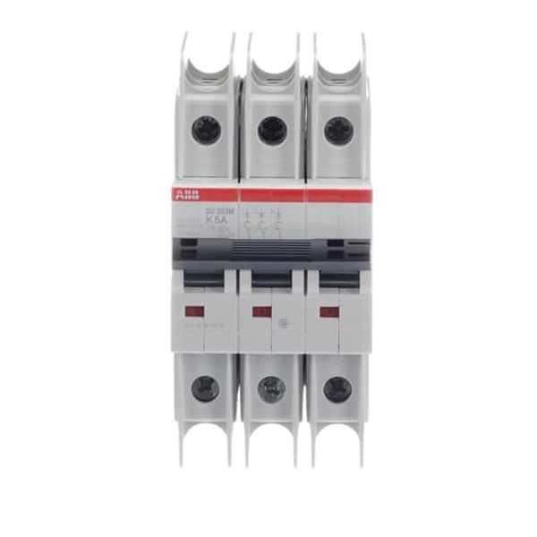 SU203M-K5 Miniature Circuit Breaker - 3P - K - 5 A image 7