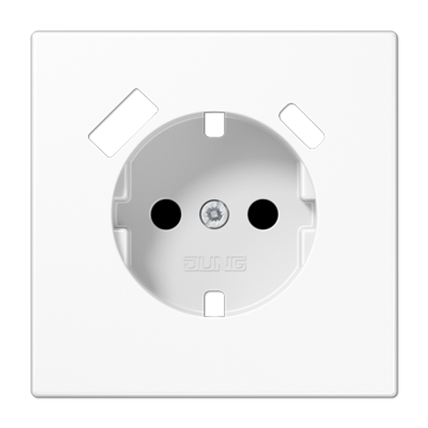 Centre plate SCHUKO® sockets LS1520-15CAPLWW image 1