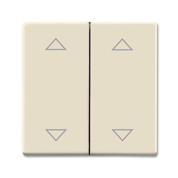 1785 JA/02-82 CoverPlates (partly incl. Insert) ABB i-bus® KNX ivory white image 1