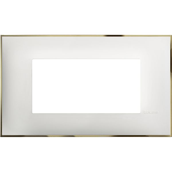 CLASSIA - COVER PLATE 4P WHITE GOLD image 1
