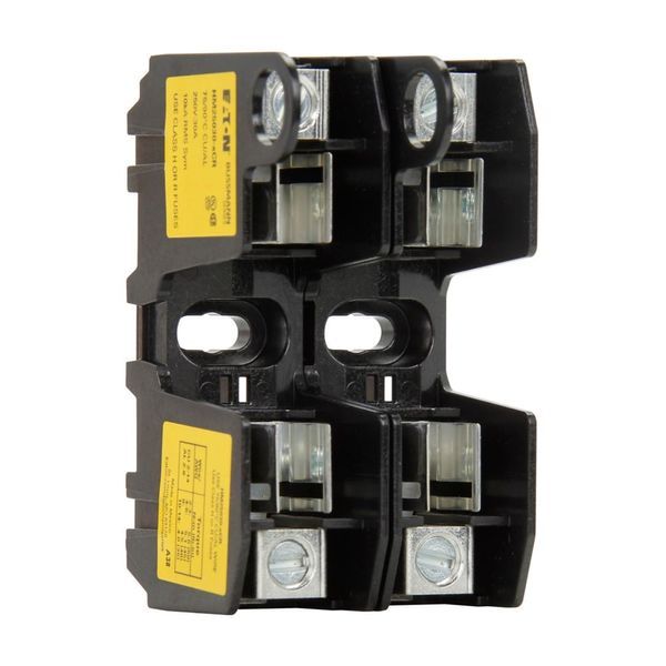 Eaton Bussmann series HM modular fuse block, 250V, 0-30A, CR, Two-pole image 8