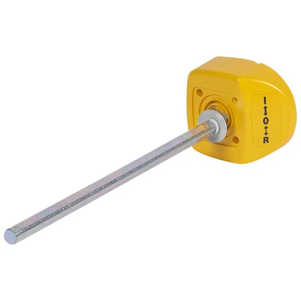 Rotary handle vari-depth IP 55 - DPX-IS 250/630 front and side handle emergency image 1