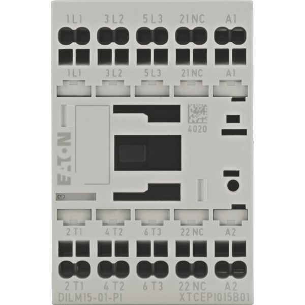 Contactor, 3 pole, 380 V 400 V 7.5 kW, 1 NC, 230 V 50/60 Hz, AC operation, Push in terminals image 12