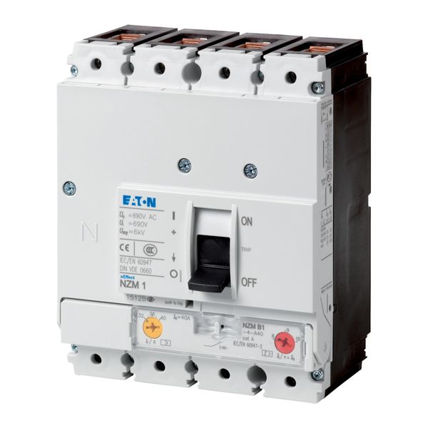 Circuit-breaker 4 pole, 100A image 5