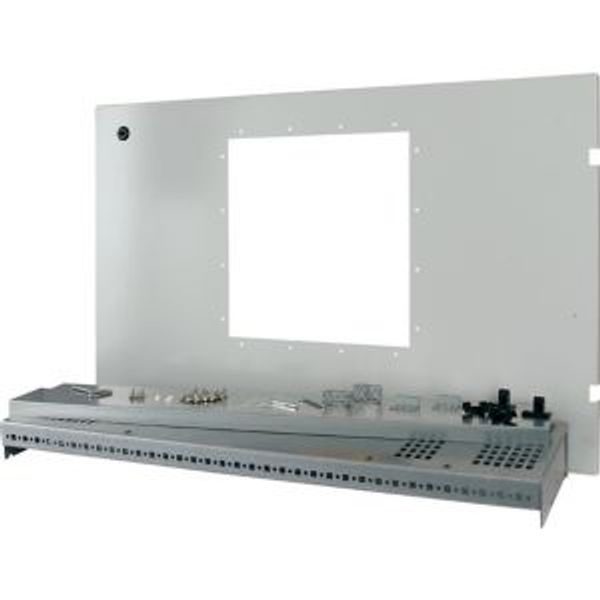 Mounting kit: IZMX40, fixed mounted design, W=1000mm, grey image 2