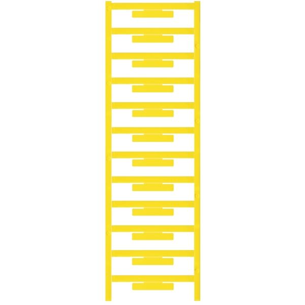 Terminal cover, Polyamide 66, yellow, Height: 33.3 mm, Width: 5 mm, De image 2