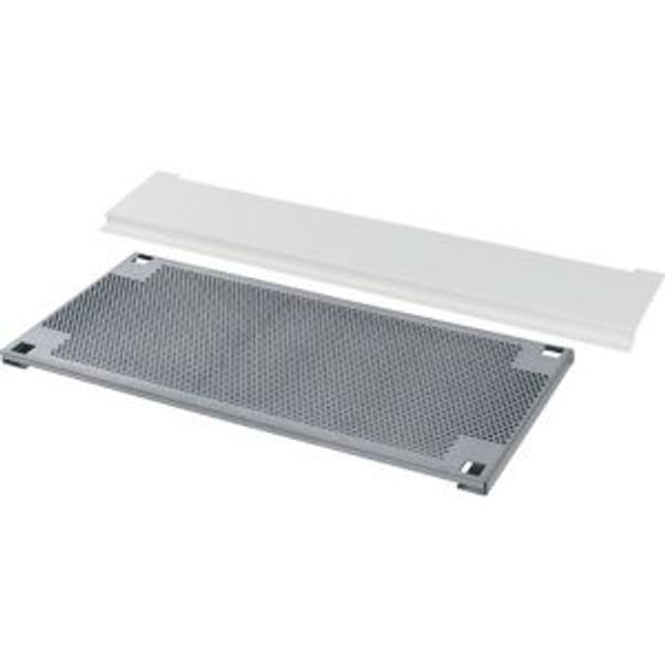 IT mounting plate, 24 space unit universal mounting plate for flush-mounted enclosures image 2