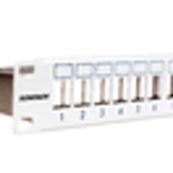 Patchpanel 19" empty for 24 modules (SFA)(SFB), 1U, RAL7035 image 21