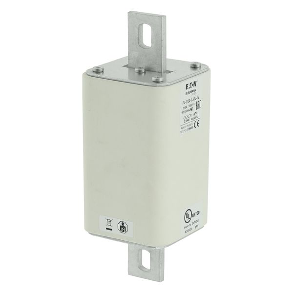 Fuse-link, high speed, 315 A, DC 1500 V, 3L, 75 x 205 mm, gPV, IEC, UL, without indicator, bolted contacts image 20