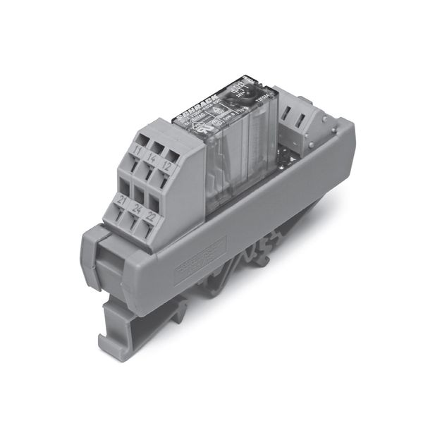 Force Guided Relay SR2, 1 C/O, 1N/C,24VDC, 6A, for DIN-rail image 1