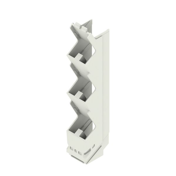 Side element, IP20 in installed state, Plastic, Light Grey, Width: 17. image 1