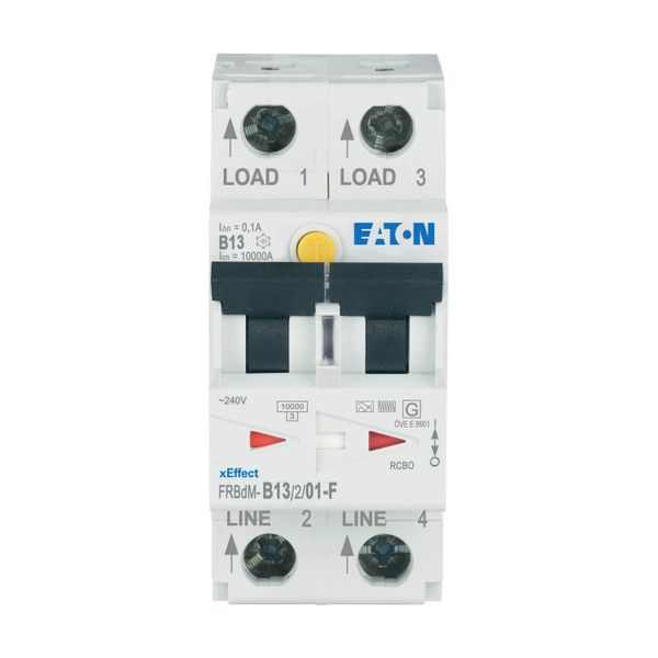 Digital RCD/MCB combination, 13 A, 100 mA, MCB trip characteristic: B, 2p, RCD trip characteristic: F image 11