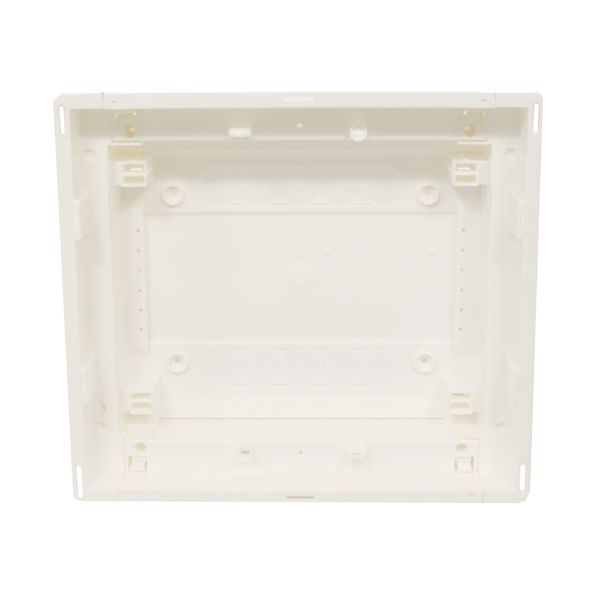 Flush-mounting enclosure 1-row, IP40, for soild wall image 1