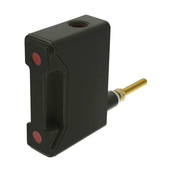 Fuse-holder, LV, 63 A, AC 690 V, BS88/A3, 1P, BS, front connected, back stud connected, black image 11