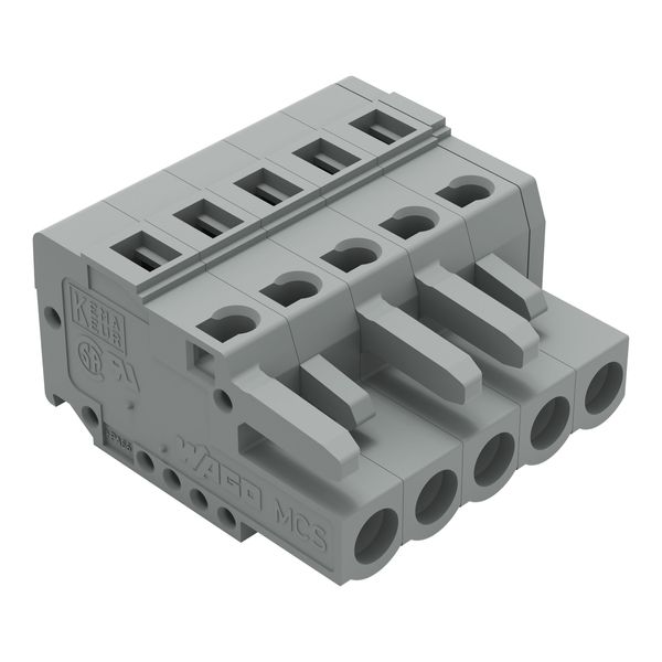 231-105/026-000 1-conductor female connector; CAGE CLAMP®; 2.5 mm² image 1