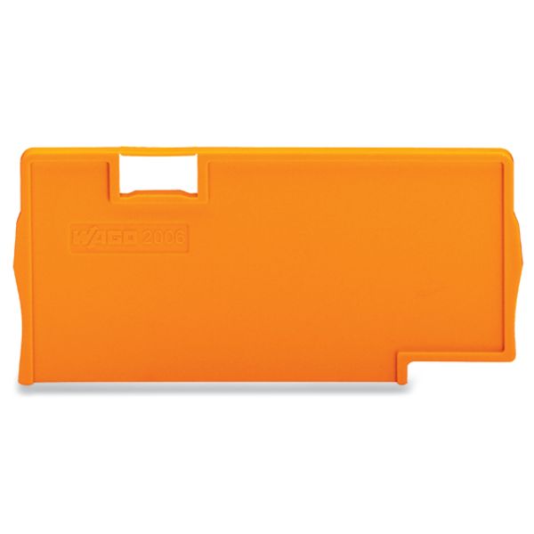 Seperator plate 2 mm thick oversized orange image 3