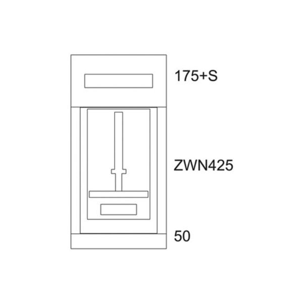 BP-U-3S-WN-400/7-1Z Eaton xEnergy Basic LV systems Low voltage switchgear image 1