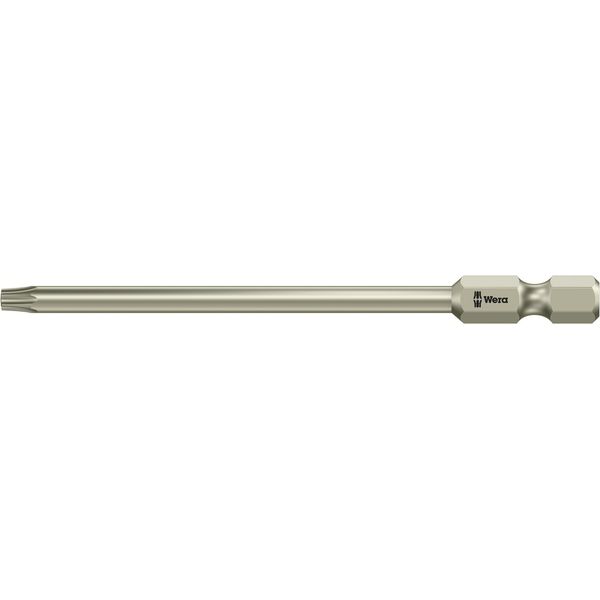 3867/4 TORX® BO bit with bore hole, stainless TX15x89mm 071090 Wera image 1