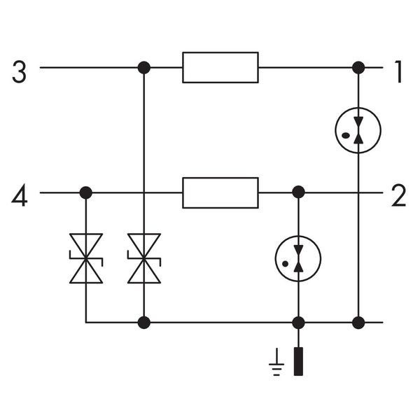 Surge suppression module for signal technology Nominal voltage: 24 VDC image 6