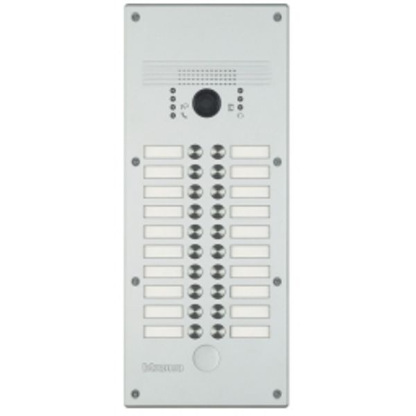 Monobloc vandal-resistant pushbutton panel Aluminium (20 calls) image 1