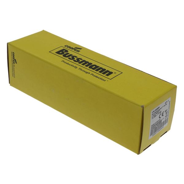 Eaton Bussmann Series LPJ Fuse,LPJ Low Peak,Current-limiting,time delay,300 A,600 Vac,300 Vdc,300000A at 600Vac,100kAIC Vdc,Class J,10s at 500%,Dual element,Bolted blade end X bolted blade end connection,2.11 in dia.,Indicating image 7