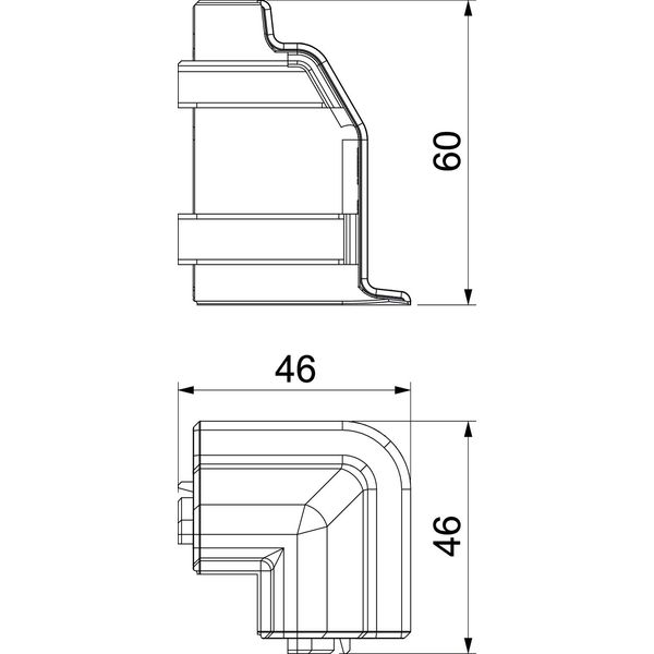 SLL AE2050 cws External corner SL-L 20x50 9001 image 2